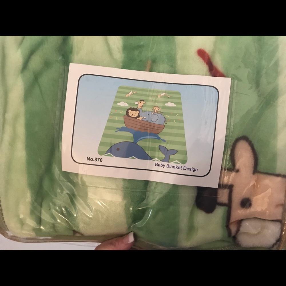🍼Noah’s Ark baby blanket 🍼